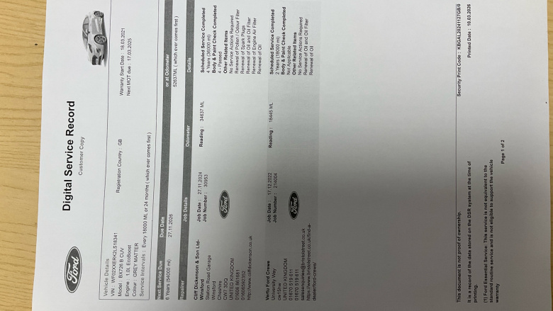 Ford Puma 1.0 EcoBoost Hybrid mHEV ST-Line 5dr Petrol Hatchback